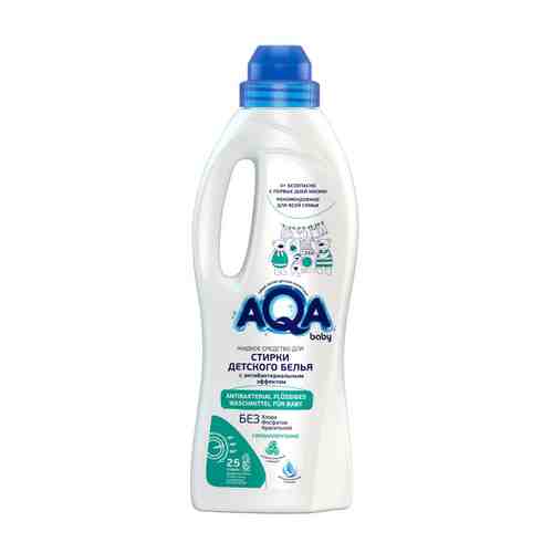 AQA BABY Жидкое средство для стирки детского белья с антибактериальным эффектом арт. 129700483