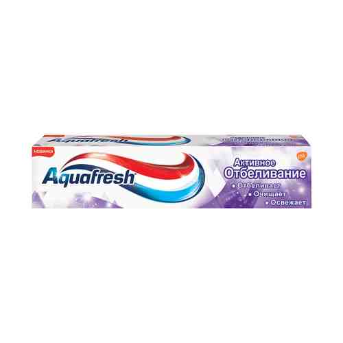 AQUAFRESH Зубная паста активное отбеливание арт. 122000672