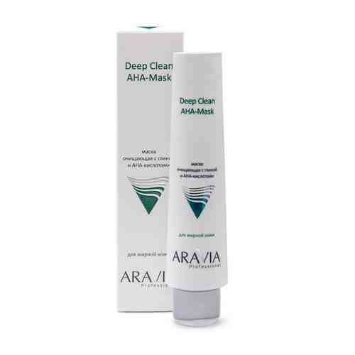 ARAVIA PROFESSIONAL Маска очищающая с глиной и AHA-кислотами для лица Deep Clean AHA-Mask арт. 122800079
