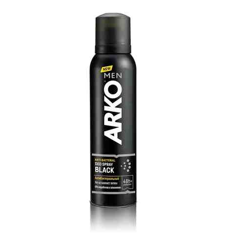 ARKO Антибактериальный дезодорант спрей для мужчин Black арт. 132501041