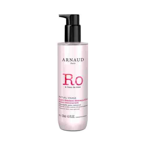 ARNAUD PARIS Молочко для снятия макияжа тающее RITUEL VISAGE с розовой водой арт. 88400024