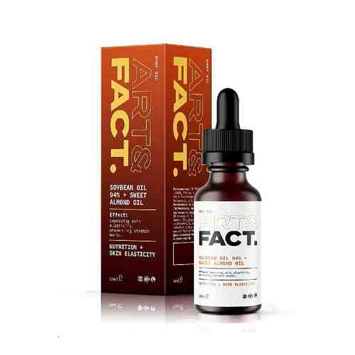 ART&FACT Питательное масло для тела для профилактики растяжек с маслом сои 93,99% и миндаля арт. 126600086