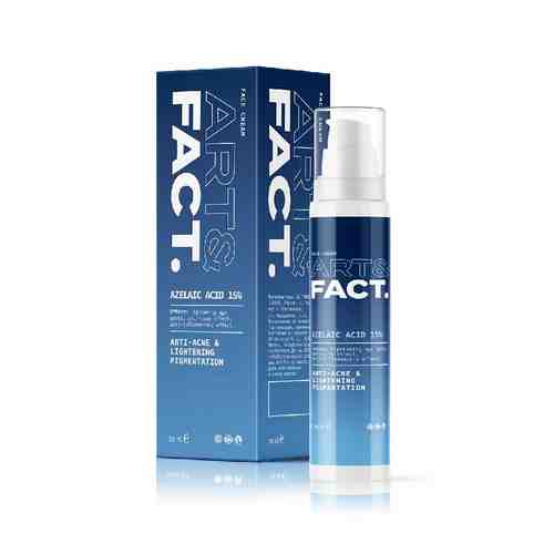 ART&FACT Противовоспалительный анти-акне крем для лица с азелаиновой кислотой 15 % арт. 126600107
