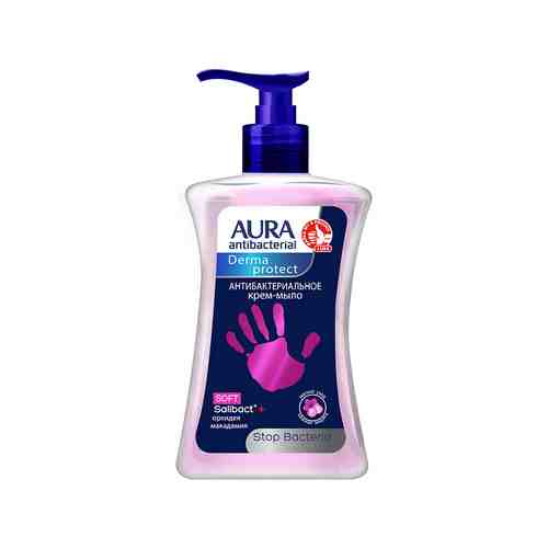 AURA Antibacterial Крем-мыло антибактериальное Derma Protect Soft Орхидея и Макадамия арт. 129700523