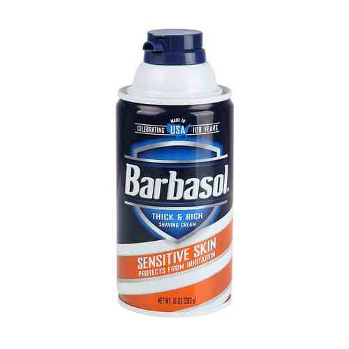 BARBASOL Крем-пена для бритья для чувствительной кожи Sensitive Skin Shaving Cream арт. 126601830