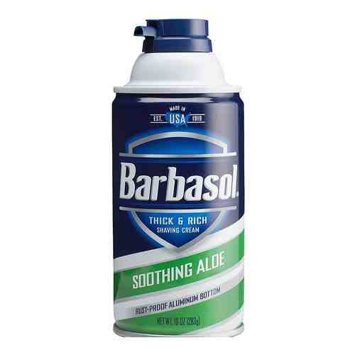 BARBASOL Крем-пена для бритья смягчающая с экстрактом алоэ Soothing Aloe Shaving Cream арт. 126601791