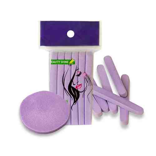 BEAUTY SHINE Спонж косметический для умывания Фиолетовый арт. 127300173