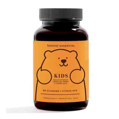 bioniq essential КИДС – KIDS Мультивитаминый комплекс детский, жевательные пастилки арт. 121100192