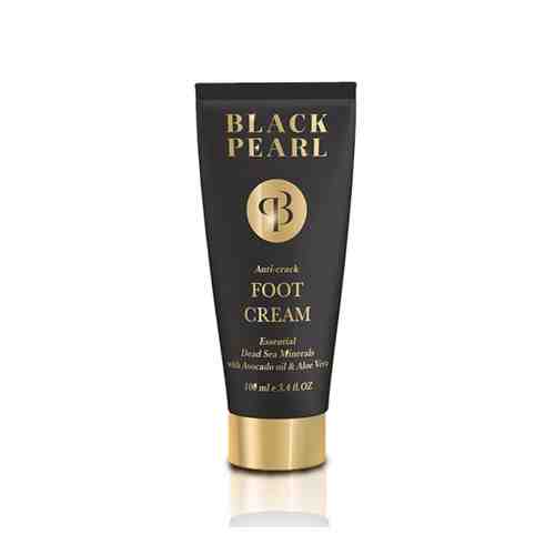 BLACK PEARL Смягчающий питательный крем для ног premium серии с жемчужным порошком и минералами Мертвого моря арт. 130800468