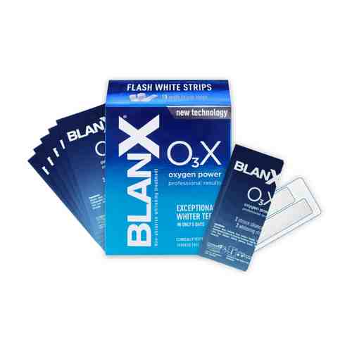 BLANX O3X Отбеливающие полоски Сила Кислорода арт. 115601099