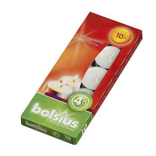 BOLSIUS Свечи чайные Classic белые арт. 132500774