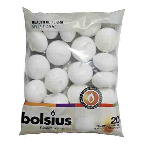 BOLSIUS Свечи плавающие Bolsius Classic белые арт. 132500256