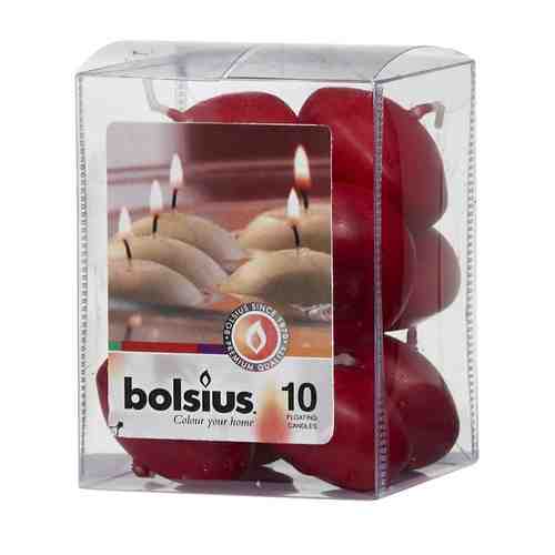BOLSIUS Свечи плавающие Classic темно-красные арт. 132500758