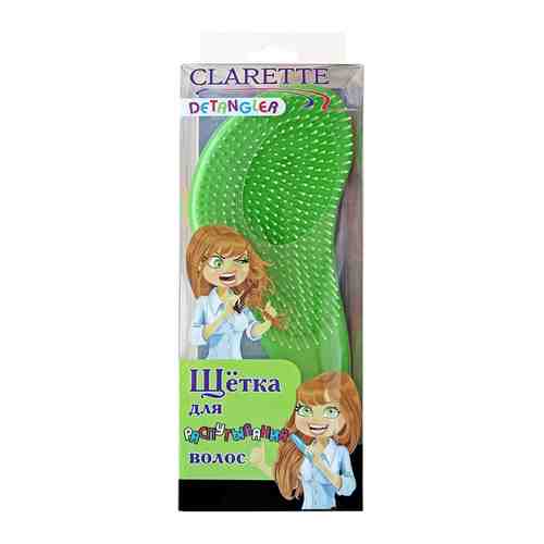 CLARETTE Щетка для распутывания волос DETANGLER CDB 605 Оранжевая/зеленая арт. 114800377