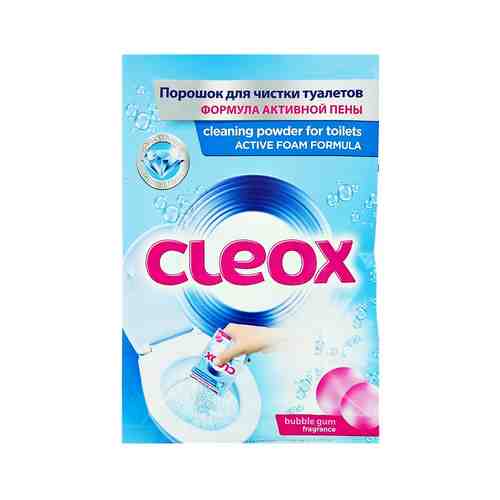 CLEOX Порошок для чистки туалетов Баббл-гам с формулой активной пены арт. 131400690