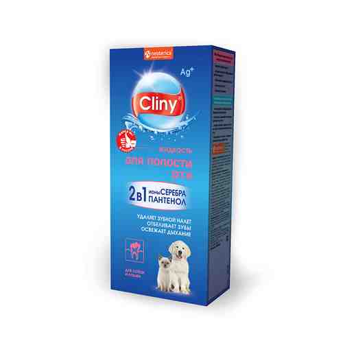 CLINY Жидкость для полости рта для кошек и собак арт. 129400162