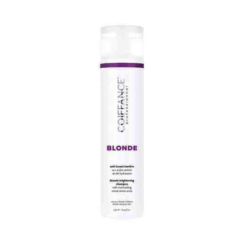 COIFFANCE Фиолетовый шампунь для нейтрализации желтизны, поддержание холодных оттенков блонд BLONDE арт. 129100694