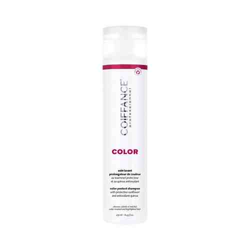 COIFFANCE Профессиональный бессульфатный шампунь для глубокой защиты цвета окрашенных волос COLOR арт. 129100696