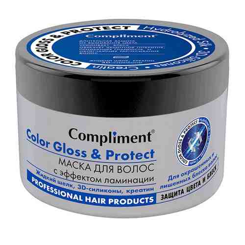 COMPLIMENT Маска для волос с эффектом ламинации Color Gloss & Protect арт. 119900567
