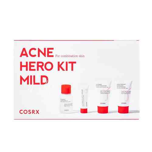 COSRX Набор из 4 средств для комбинированной кожи Acne Hero Kit Mild арт. 132500944