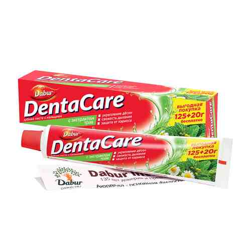 DABUR DENTACARE Зубная паста с кальцием DentaCare с ЭКСТРАКТОМ ТРАВ арт. 134100479
