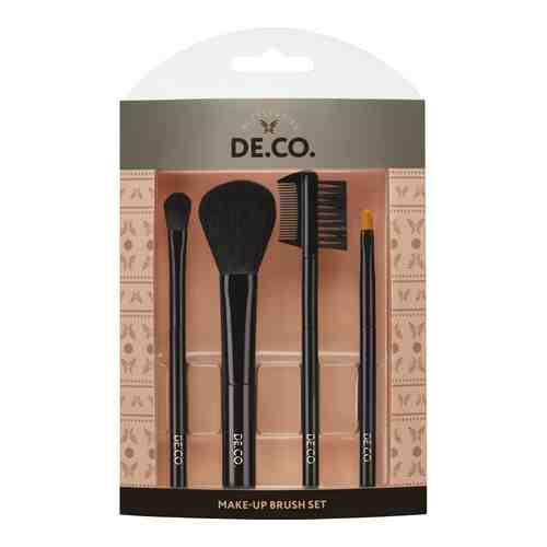 DECO. Набор мини-кистей для макияжа DECO. (для пудры и румян, теней, губ, бровей и ресниц) арт. 107300374