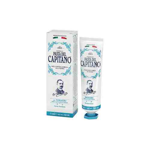 DEL CAPITANO Зубная паста Премиум для курящих арт. 129100014