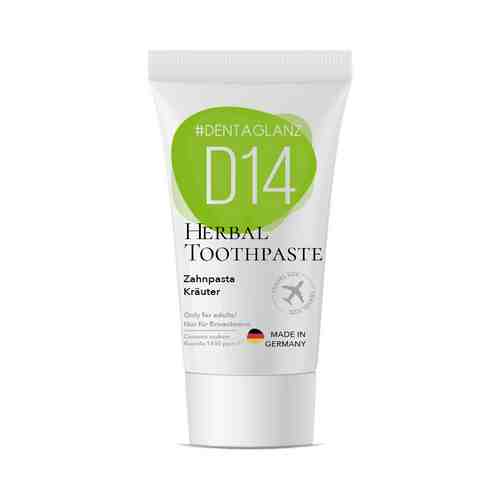 #DENTAGLANZ Зубная паста D14 Herbal Toothpaste арт. 108800007