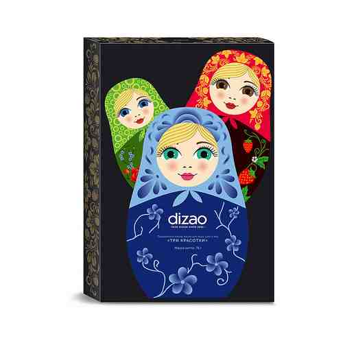 Dizao Подарочный набор масок для лица, шеи и век Три красотки арт. 129301767
