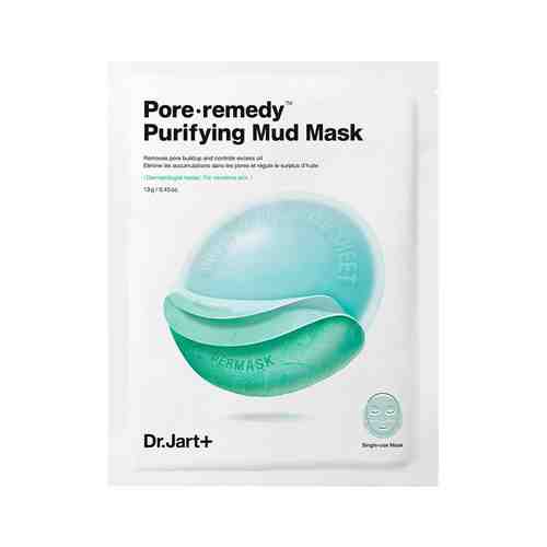DR. JART+ Обновляющая маска для лица с зеленой глиной Pore • Remedy арт. 132800336