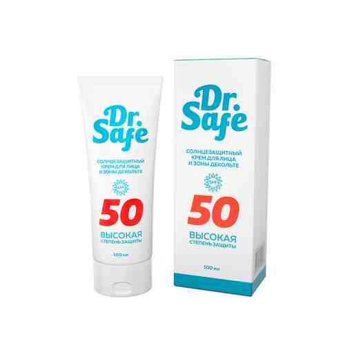 DR. SAFE Солнцезащитный крем для лица и зоны декольте 50 SPF арт. 133500061