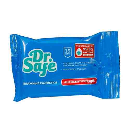 DR. SAFE Спиртовые салфетки без запаха арт. 134102435