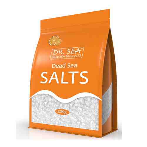 DR. SEA Натуральная минеральная соль Мертвого моря обогащенная экстрактом апельсина. арт. 114500192