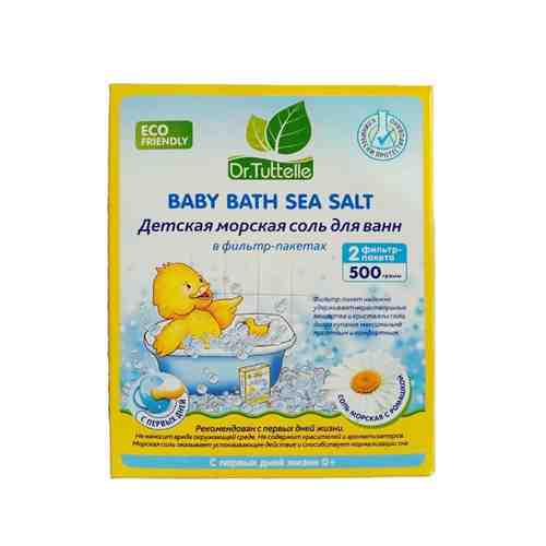 DR. TUTTELLE Детская морская соль для ванн с ромашкой арт. 121300016