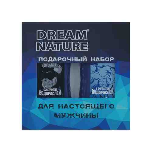 DREAM NATURE Подарочный набор для мужчин (шампунь и гель для душа с экстрактом водорослей) арт. 117900004