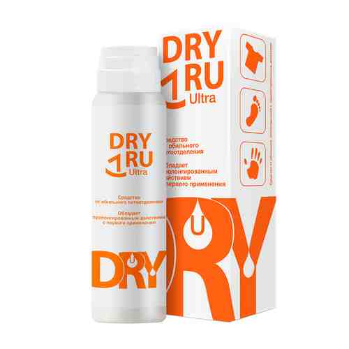 DRY RU Ultra Средство от обильного потоотделения с пролонгированным действием арт. 119400001