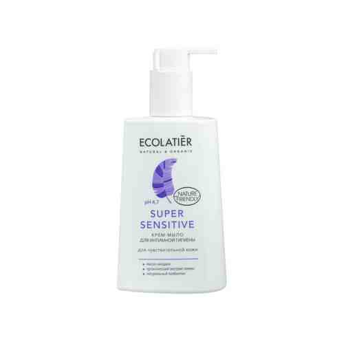 ECOLATIER Крем-мыло для интимной гигиены Super Sensitive для чувствительной кожи арт. 119900612