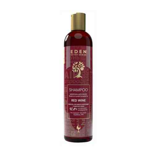 EDEN DETOX Шампунь для волос уплотняющий с кератином и аминокислотами Red Wine арт. 115300318
