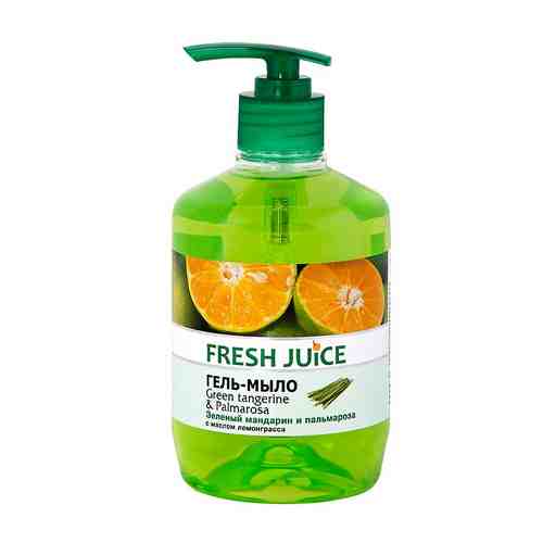 FRESH JUICE Гель-мыло с дозатором Green Tangerine&Palmarosa арт. 128500492