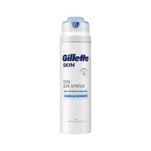 GILLETTE Гель для бритья для чувствительной кожи с экстрактом Алоэ Защита Кожи SKINGUARD Sensitive арт. 110700040