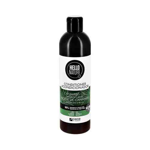 HELLO NATURE Кондиционер для волос CANNABIS OIL с маслом конопли (мягкость и эластичность) арт. 107400477