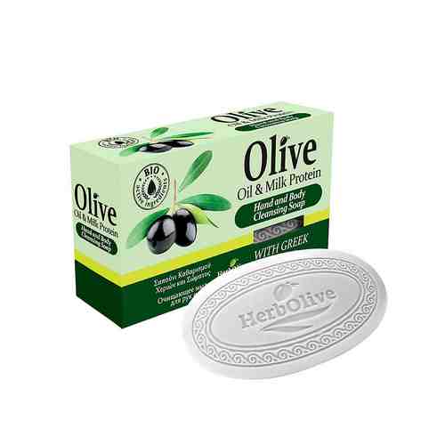 HERBOLIVE Оливковое мыло с молочным протеином арт. 129400076