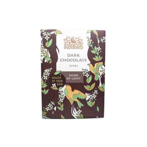 INDIBIRD Набор (Хна темный шоколад+Шапочка+Перчатки) арт. 131401216