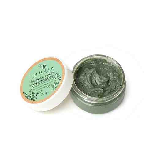 INNULA Маска для лица зеленая глина с водорослями против высыпаний арт. 132000305