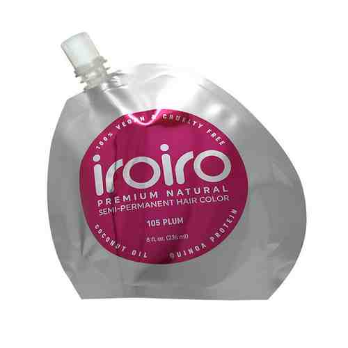 IROIRO Семи-перманентный краситель для волос 105 PLUM Сливовый арт. 127200056