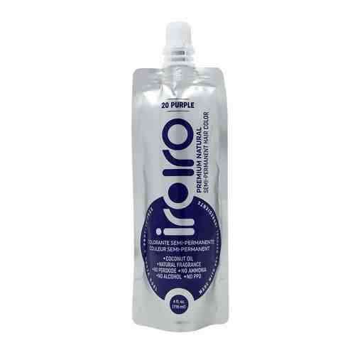 IROIRO Семи-перманентный краситель для волос 20 PURPLE Пурпурный арт. 127200032