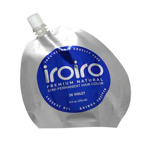 IROIRO Семи-перманентный краситель для волос 30 VIOLET Фиолетовый арт. 127200008
