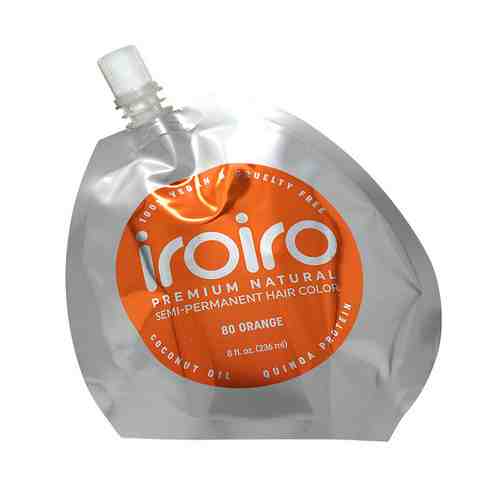 IROIRO Семи-перманентный краситель для волос 80 ORANGE Оранжевый арт. 127200020