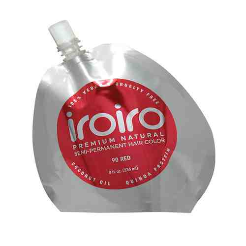 IROIRO Семи-перманентный краситель для волос 90 RED Красный арт. 127200021