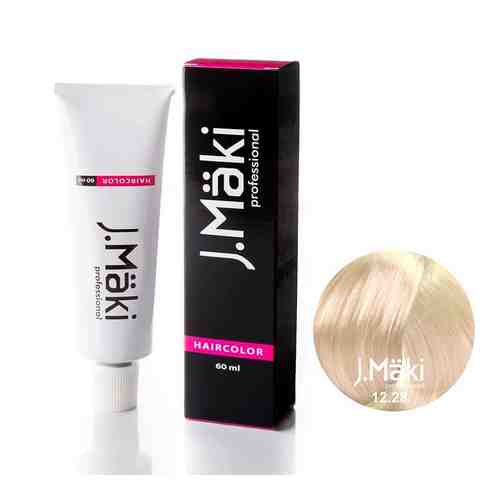 J.MAKI PROFESSIONAL Краситель для волос 12.28 Суперблонд жемчужный бежевый арт. 127301018